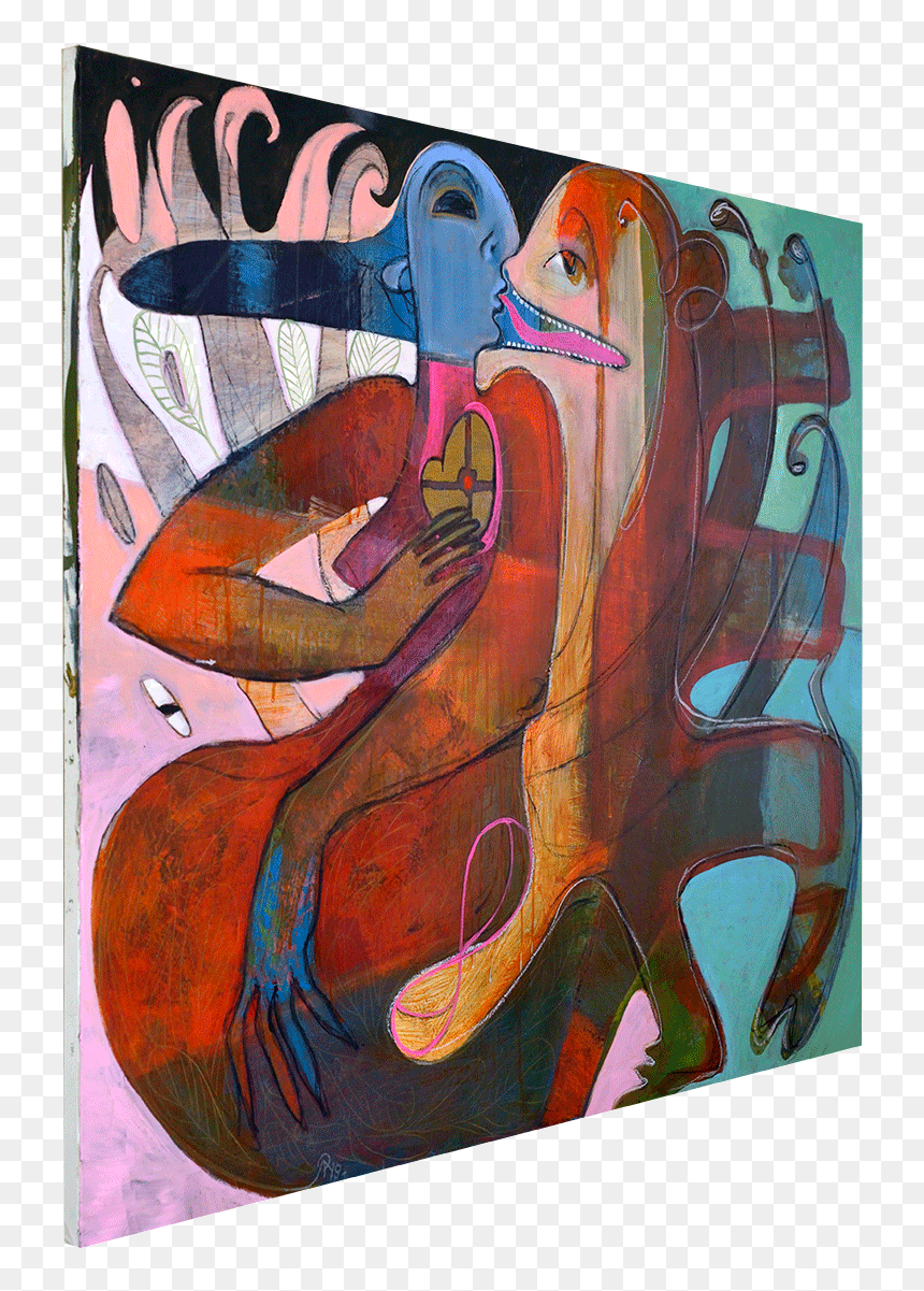Thief Of The Golden Heart - Modern Art, HD Png Download - golden heart png