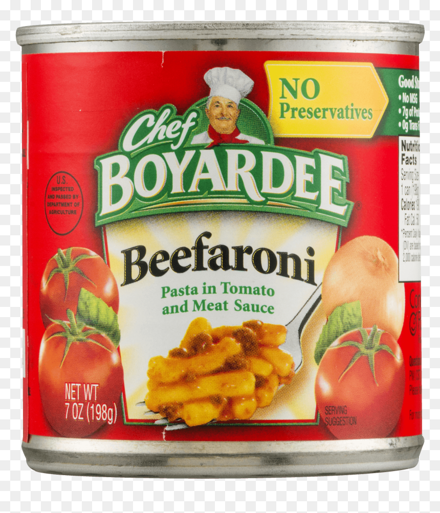 Ravioli Chef Boyardee Beefaroni, HD Png Download - chef boyardee png