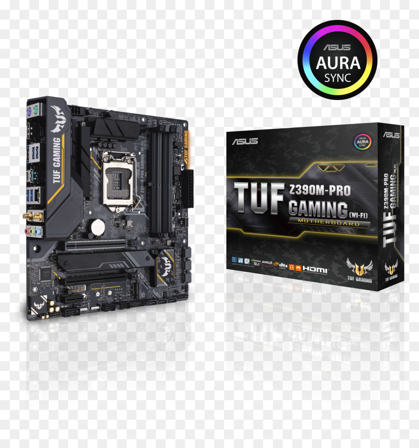 Designed For 9th Generation Intel® Core™ Processors, - Asus Tuf Z390m Pro Gaming Wi Fi, HD Png Download - processor png