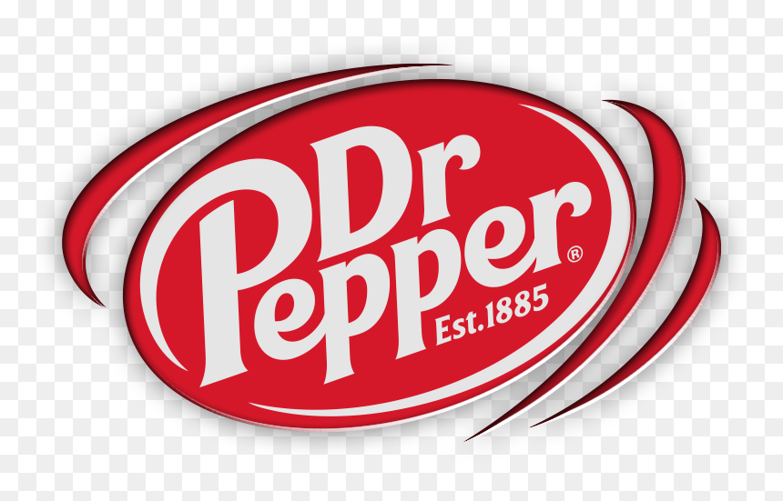 Sonic Logo Bevel - Dr Pepper Logo Clear Background, HD Png Download - snapple logo png