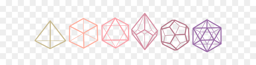 Правильные Многогранники, HD Png Download - dnd dice png