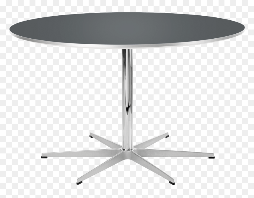 A 825 Table Series Piet Hein Grey Bromo Laminate - End Table, HD Png Download - table.png