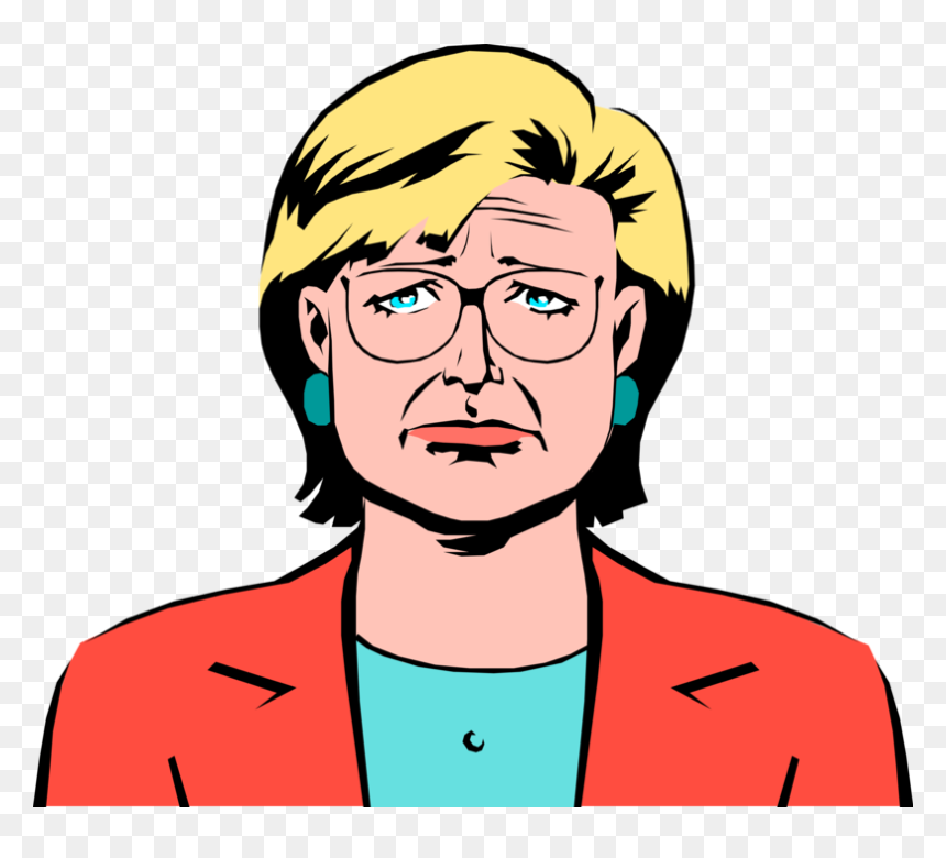 Vector Illustration Of Businesswoman Looks Disappointed - Capital, HD Png Download - disappointed png