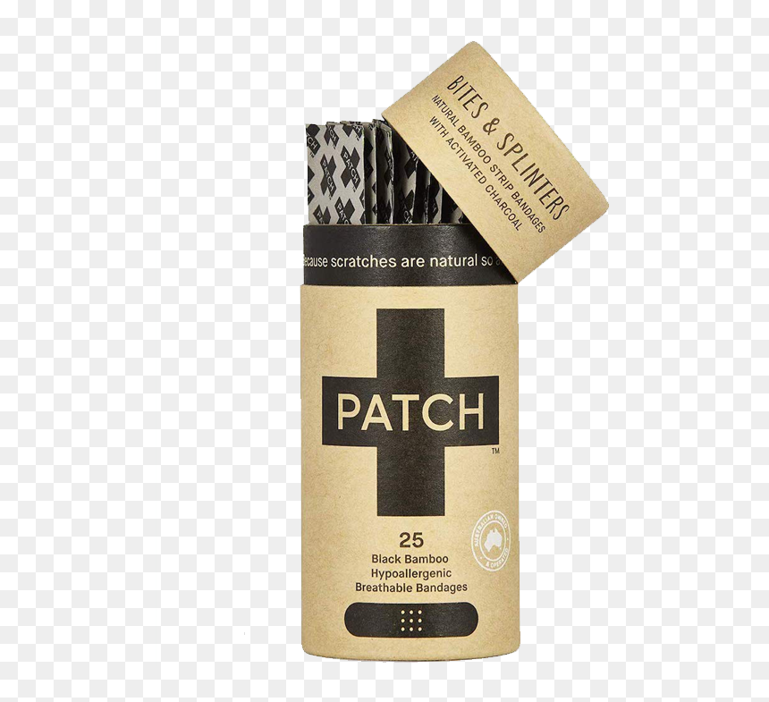 Patch Activated Charcoal"
 Class= - Patch Bamboo Plasters, HD Png Download - bandages png