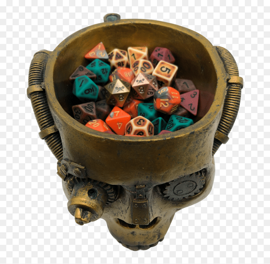 Steampunk Dice Bundle For Dnd - Toy, HD Png Download - dnd dice png