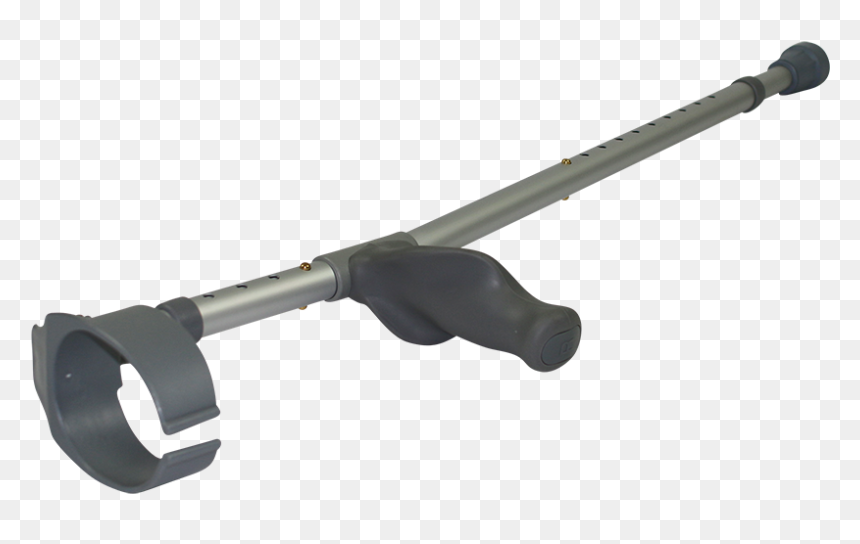 Ergonomic Arthritic Elbow Forearm Crutches"
 Class= - Rifle, HD Png Download - crutches png
