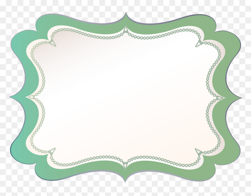 Green Outline Point Middle Tray With White Inside Badge - Iso, HD Png Download - badge outline png