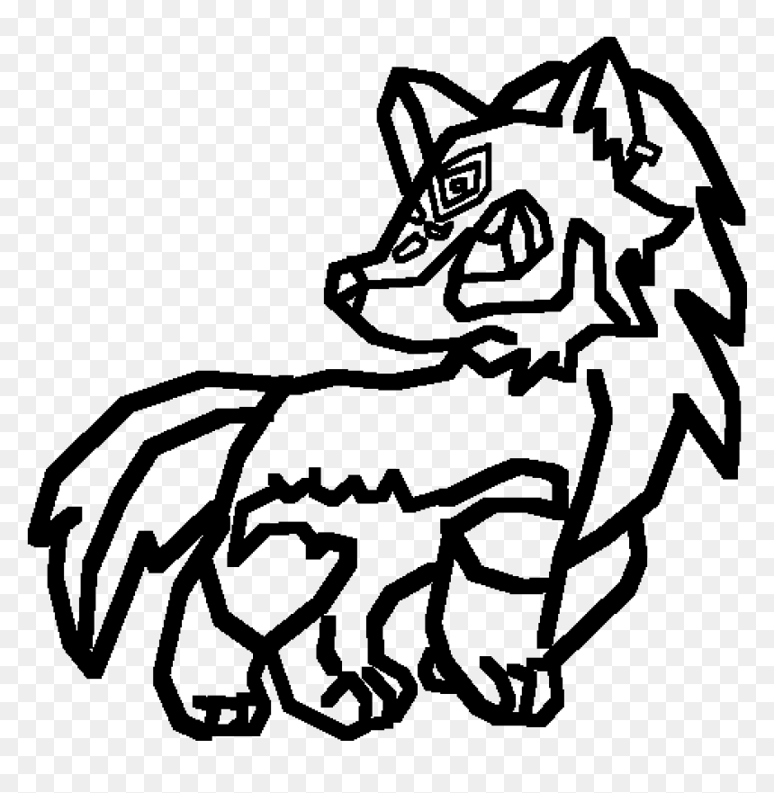 Line Art , Png Download - Line Art, Transparent Png - wolf art png