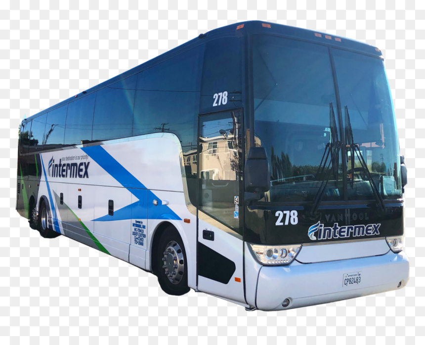 Simi Valley Charter Bus Rental - Tour Bus Service, HD Png Download - charter bus png