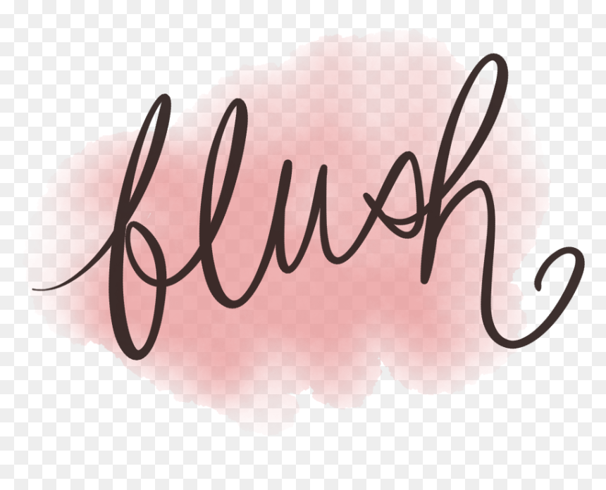 Blush Makeup Artistry Logo - Makeup Blush Png Logo, Transparent Png - blush emoji png