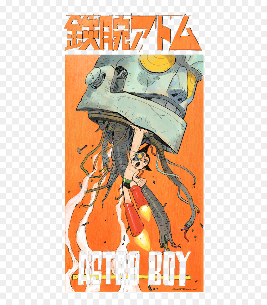 Astro Graphic White - Illustration, HD Png Download - astro boy png