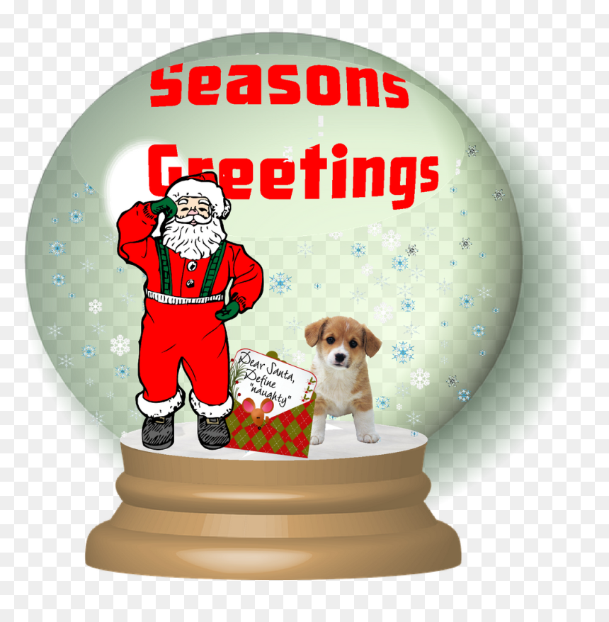 Cute Animal, HD Png Download - santa .png