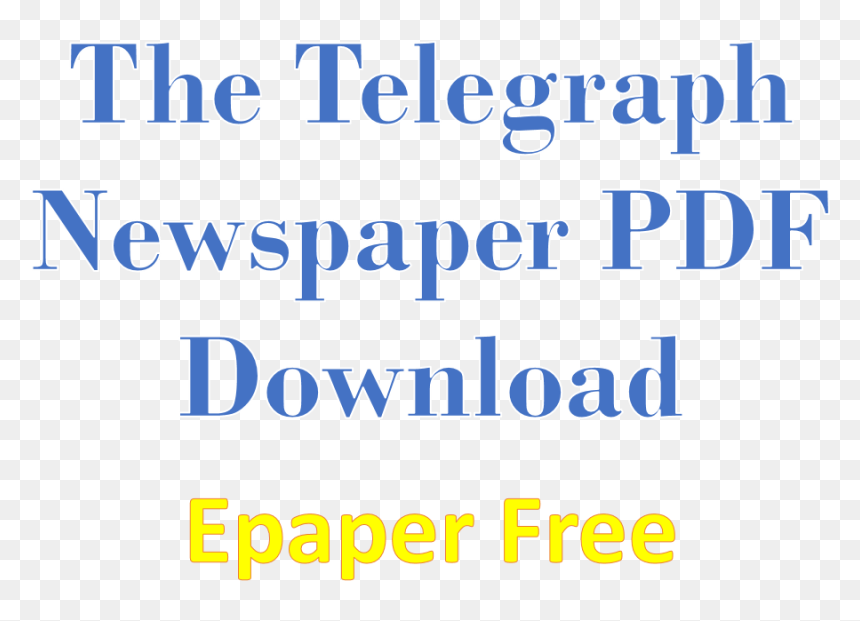 The Telegraph Newspaper - C++ Programming Language, HD Png Download - telegraph png