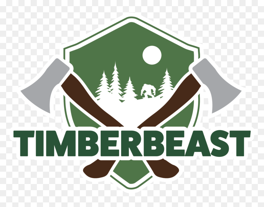 Timberbeast Logo Full Color White Outline - Emblem, HD Png Download - badge outline png