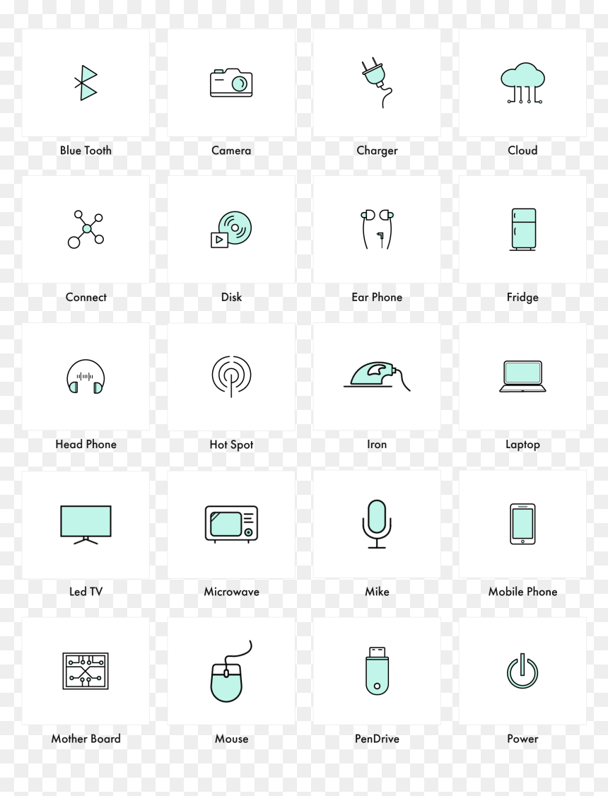 Technology Icons - Icon, HD Png Download - blog icons png