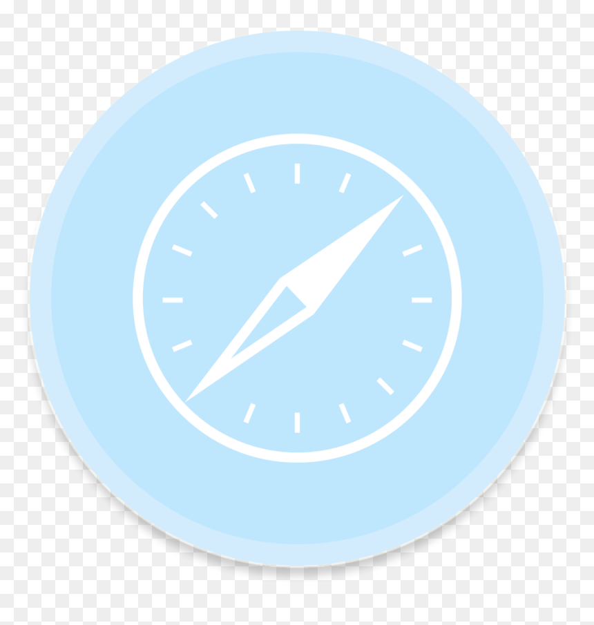Safari 4 Icon - Circle, HD Png Download - safari icon png
