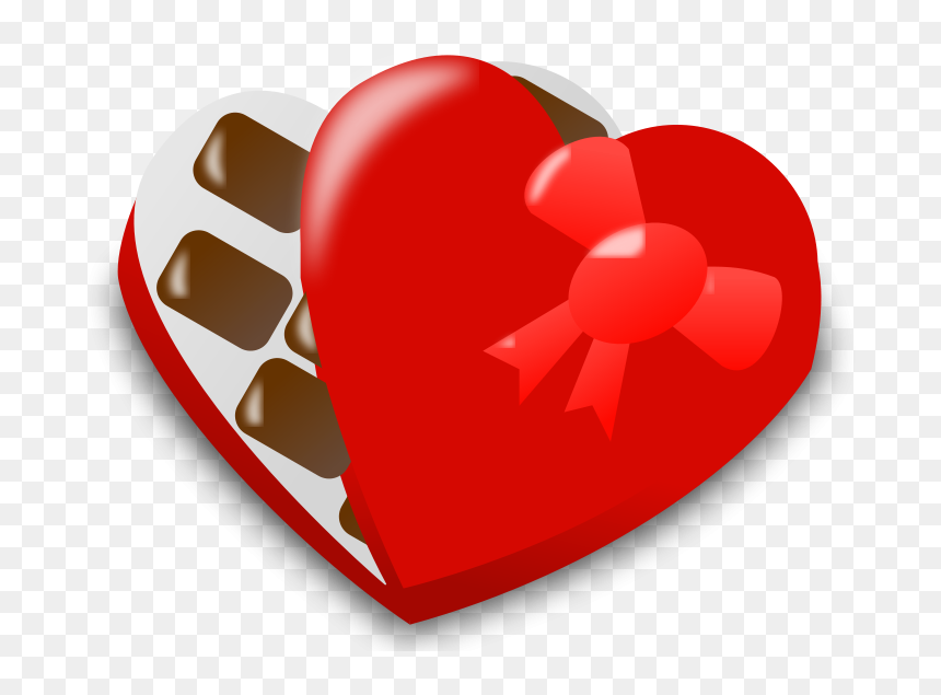Day Chocolates Png Gallery - Valentine Chocolate Box Clipart, Transparent Png - chocolate.png