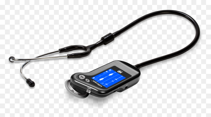 Electronic Stethoscope, HD Png Download - stethescope png