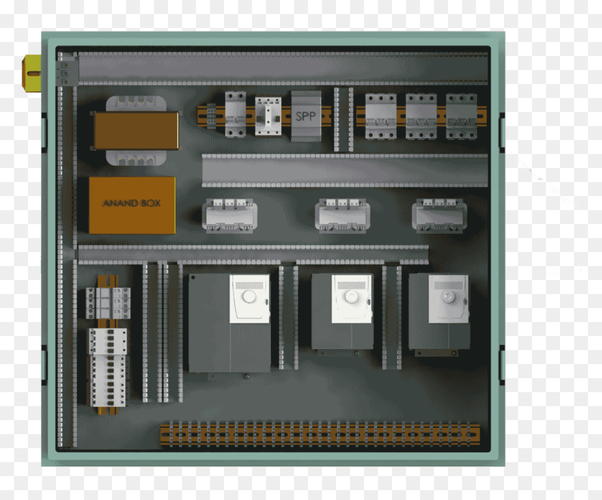 Frequency Drive Control Panel For Cranes - Electronics, HD Png Download - control panel png