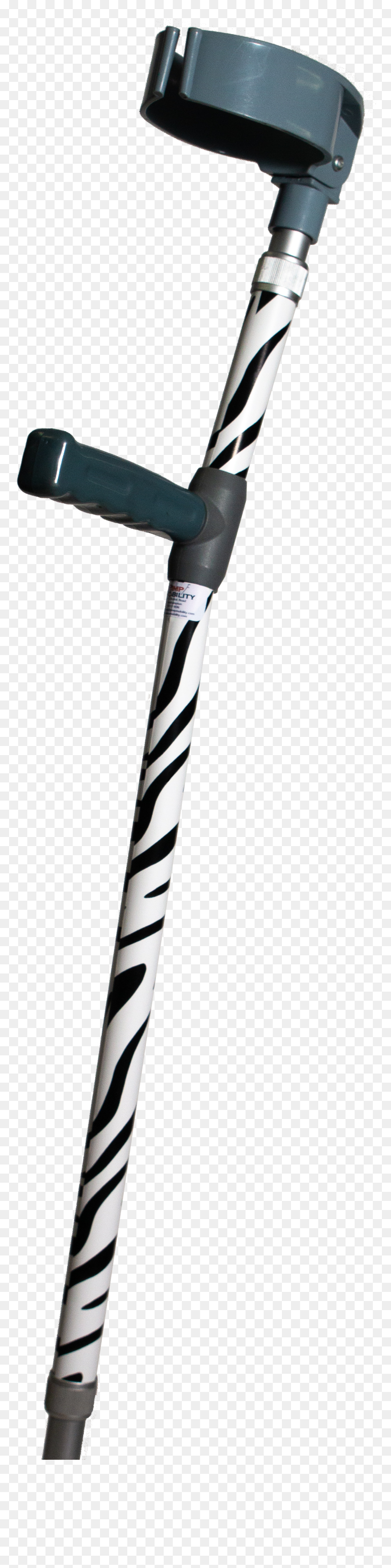 Zebra Print - Bicycle Frame, HD Png Download - crutches png