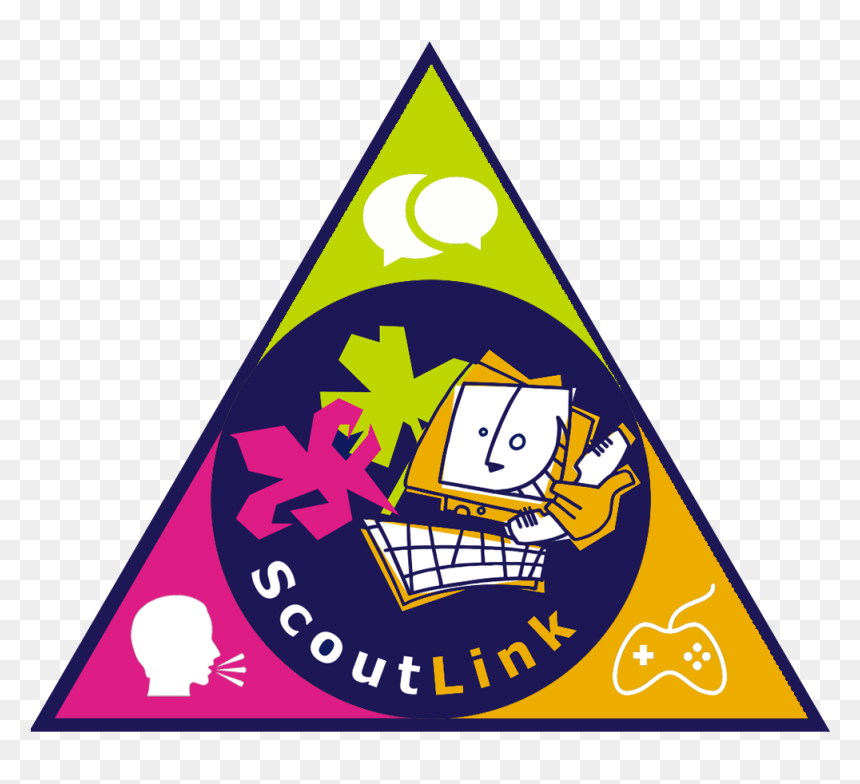 Logo Scoutlink, HD Png Download - badge outline png