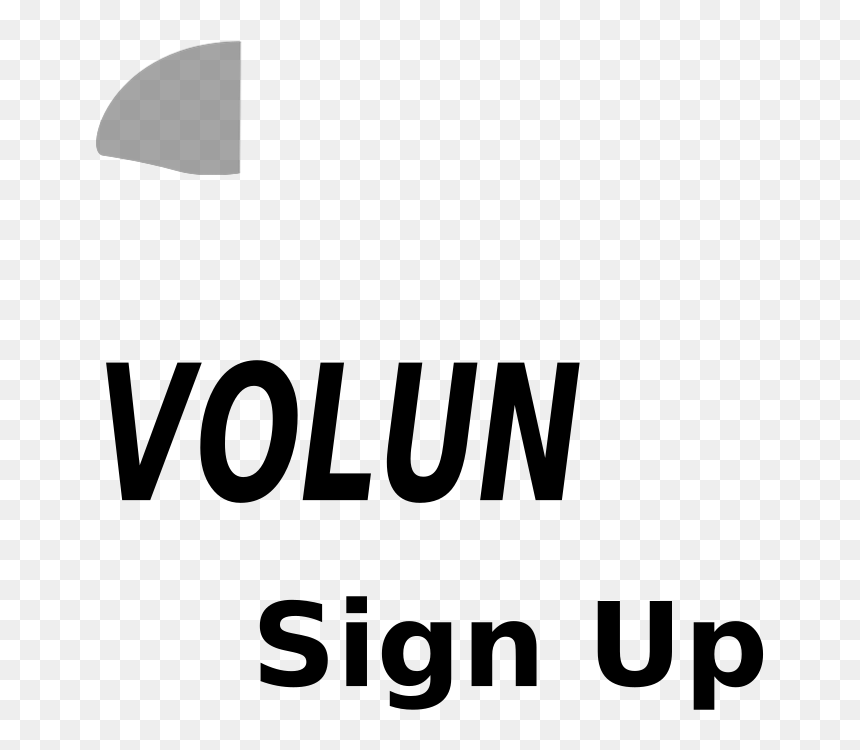 Volunteer Sign Up Button Svg Clip Arts - Poslaju, HD Png Download - sign up button png