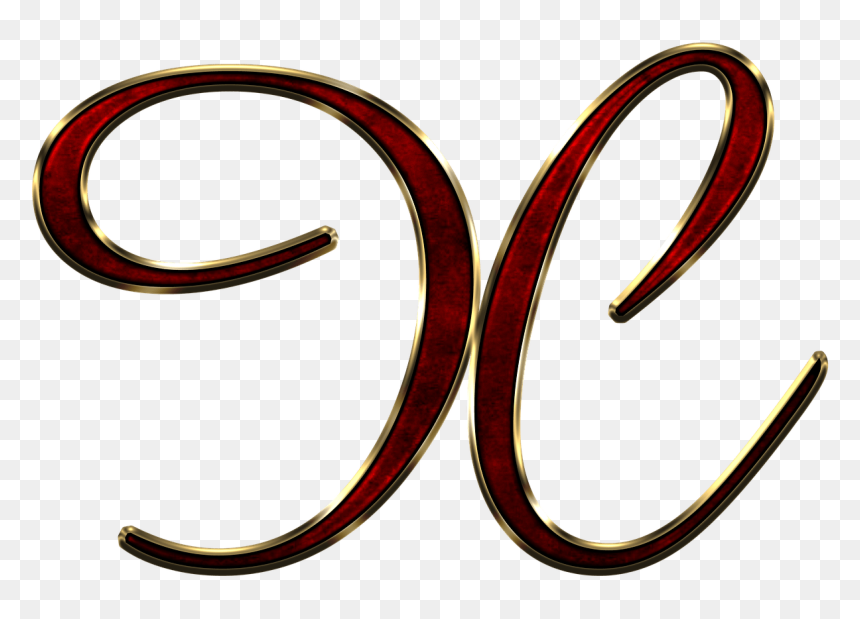 Capital Letter X Red - Albhabet X Design, HD Png Download - red x.png