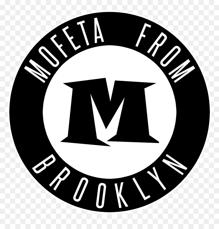 Mfb, Brookyn Nets-style Logo, In Black And Logo Only - Brooklyn Nets, HD Png Download - safari icon png
