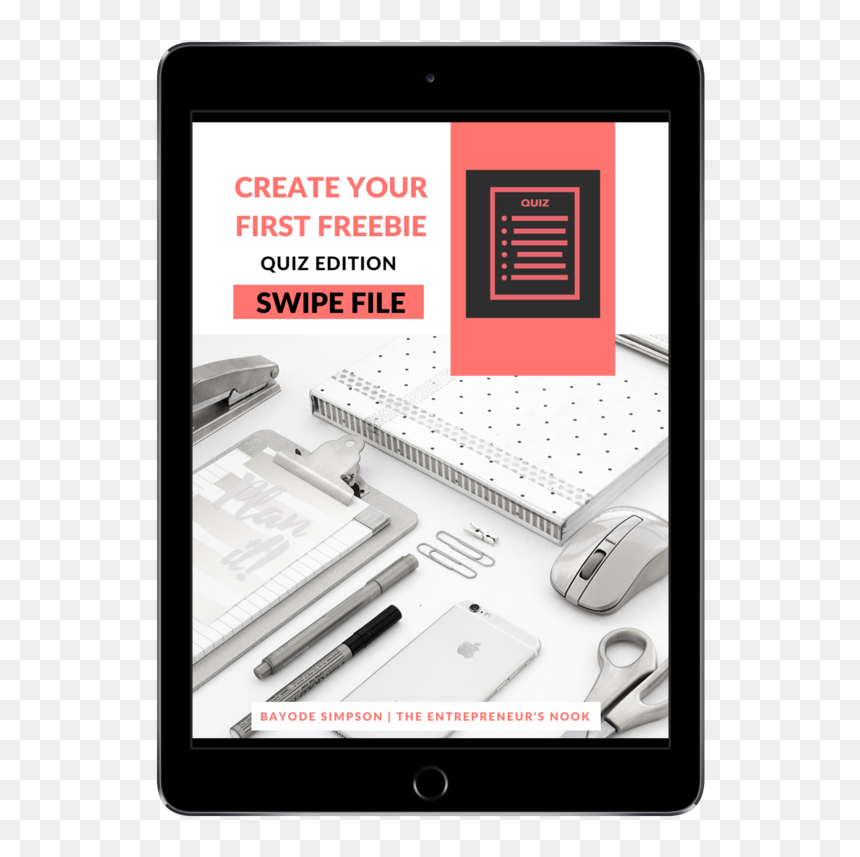 Create Your First Freebie - Electronics, HD Png Download - swipe png