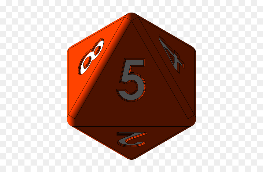 Traffic Sign, HD Png Download - dnd dice png