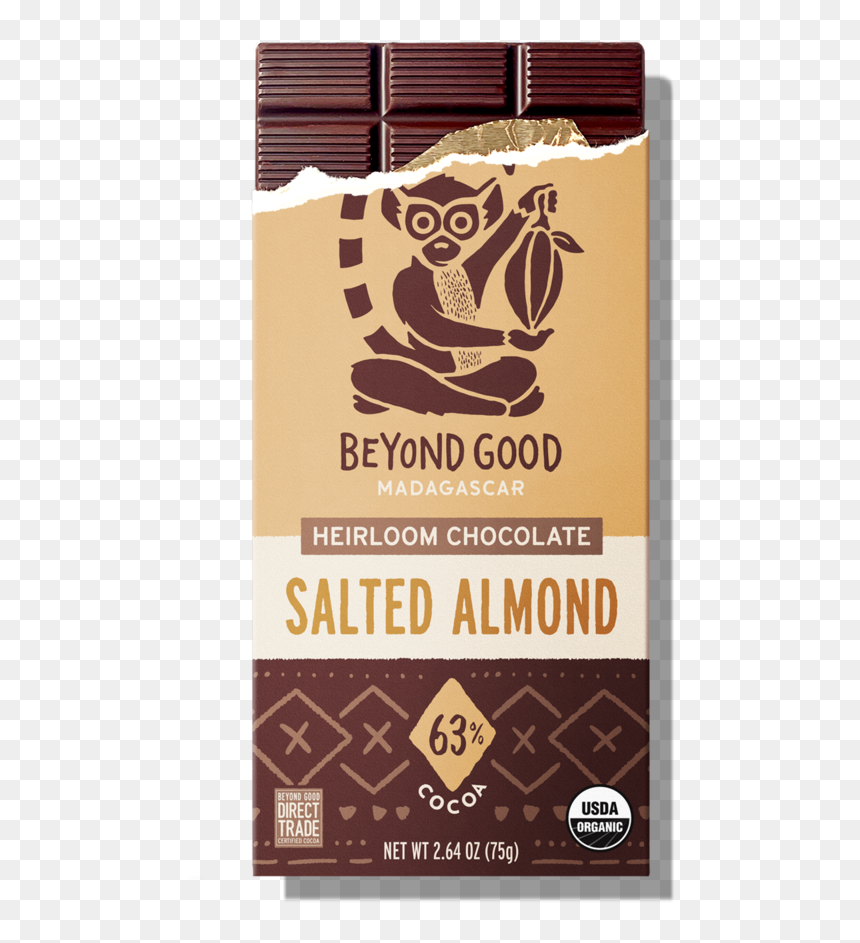 Saltedalmond - Madecasse Chocolate, HD Png Download - chocolate.png