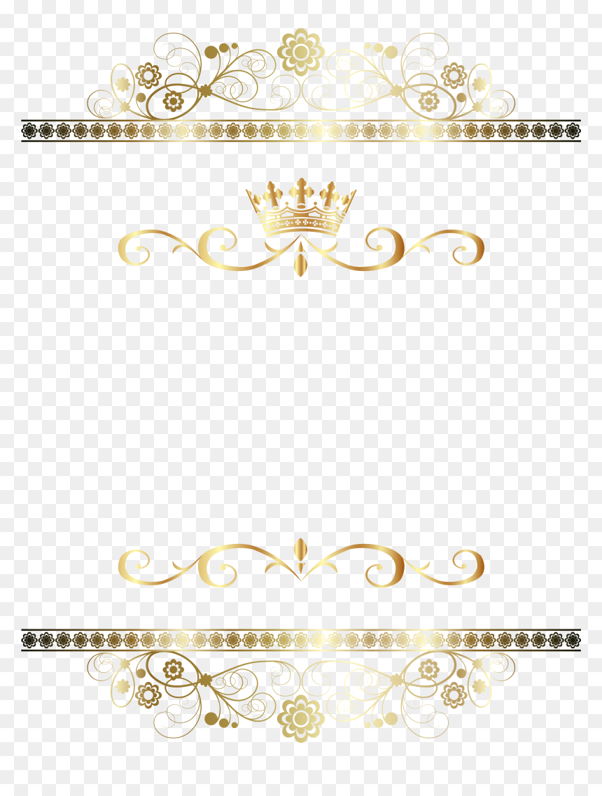 Portable Network Graphics, HD Png Download - moldura arabesco convite png