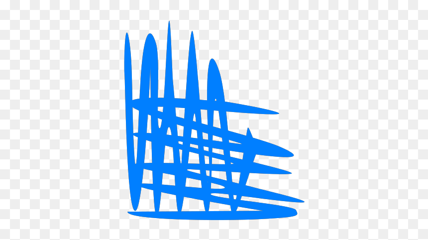 Blue Cross Hatch Shading Bottom Left Corner Svg Clip, HD Png Download - cross hatch pattern png