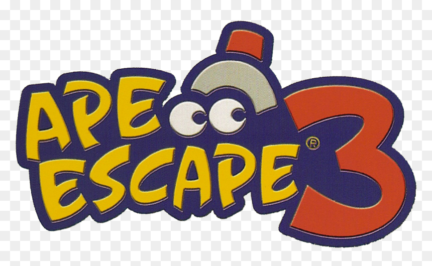 Ape Escape 3 Png - Ape Escape 3 Logo, Transparent Png - escape png