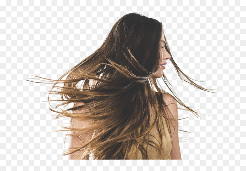 Transparent Hair Extensions Png - Girl, Png Download - hair extensions png