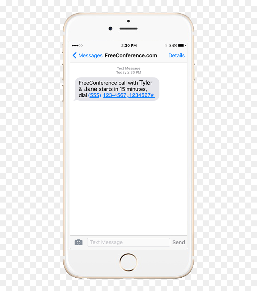 Screenshot, HD Png Download - iphone message png