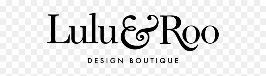 Lulu And Roo Design Boutique Logo Footer, HD Png Download - lulu png