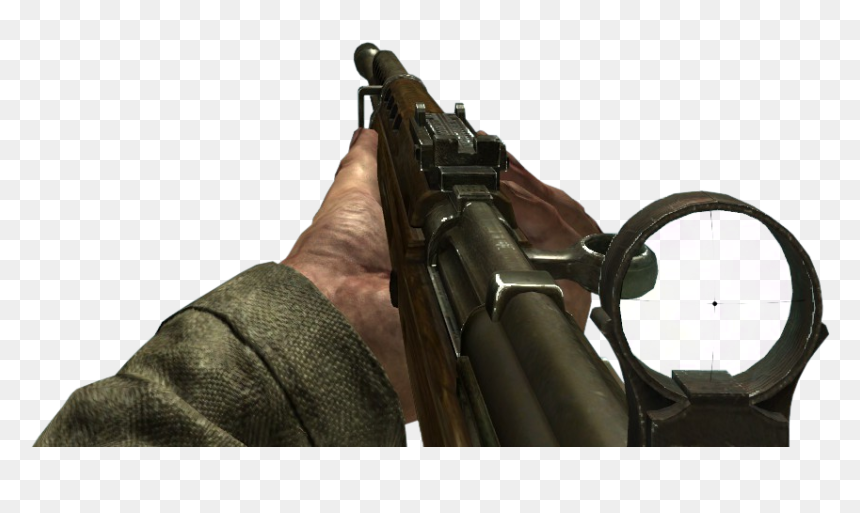 Svt-40 Aperture Sight Waw - Aperture Sight Cod Waw, HD Png Download - world at war png