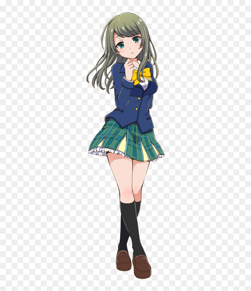 Plant - 戰鬥 女子 學 園 胡桃, HD Png Download - school girl png