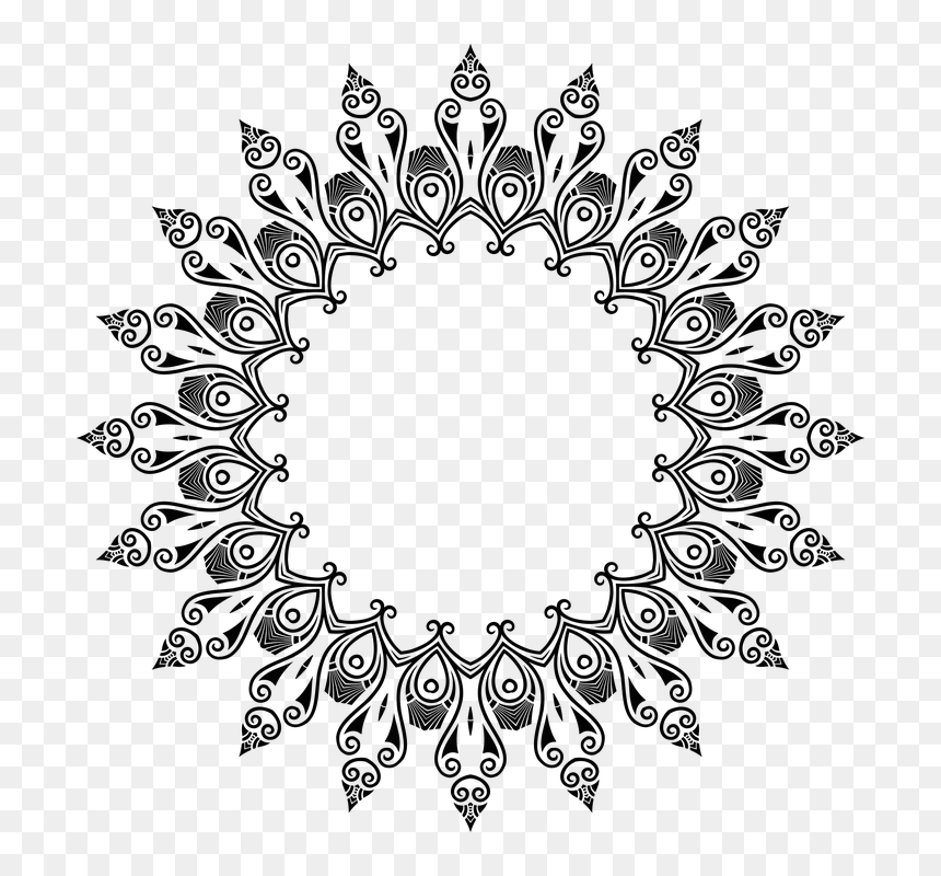 Circle, HD Png Download - vintage lines png