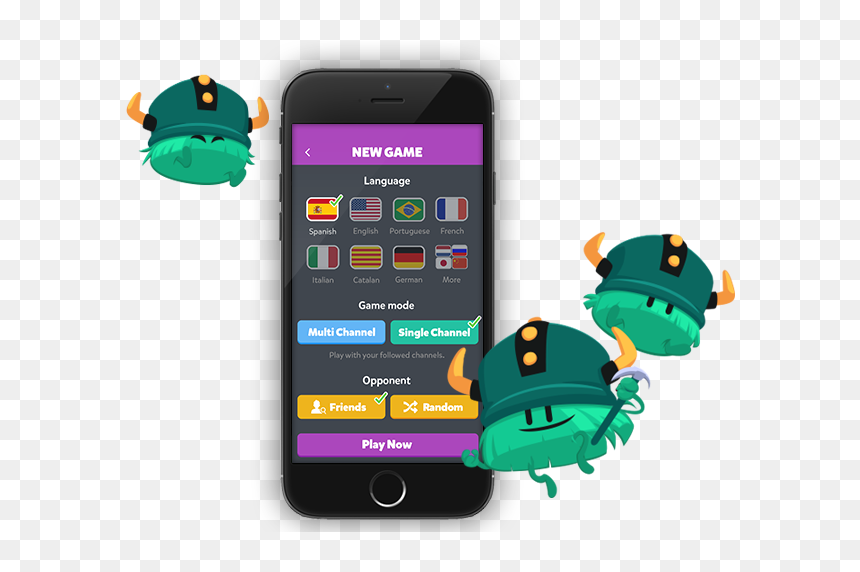 Mobile Game Language Select, HD Png Download - play game button png