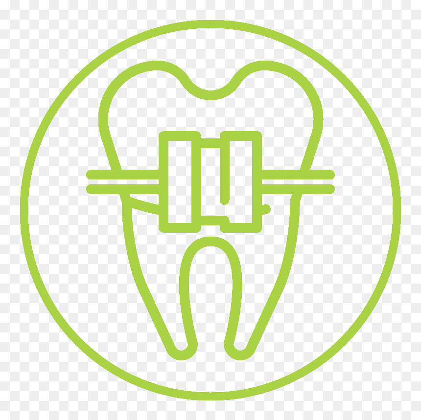 Straight Teeth Braces - Orthodontics, HD Png Download - dental icon png