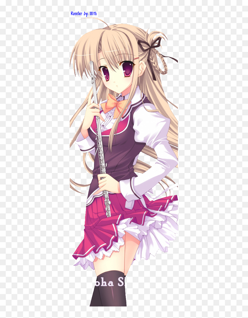 Anime, HD Png Download - school girl png