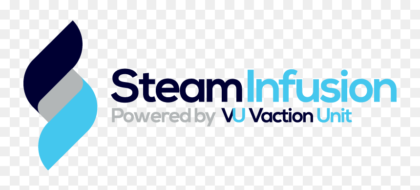 Steaminfusion Vustrapline Cmyk - Graphic Design, HD Png Download - steam png transparent