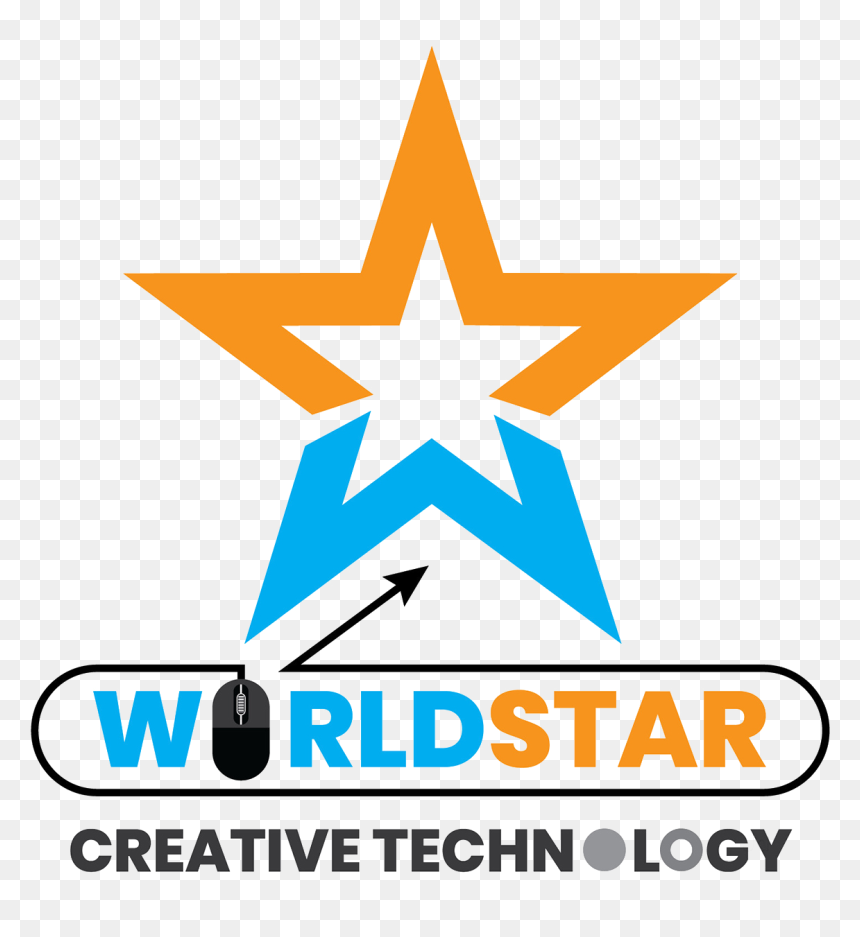 World Star Creative Technology - Star Png, Transparent Png - worldstar logo png