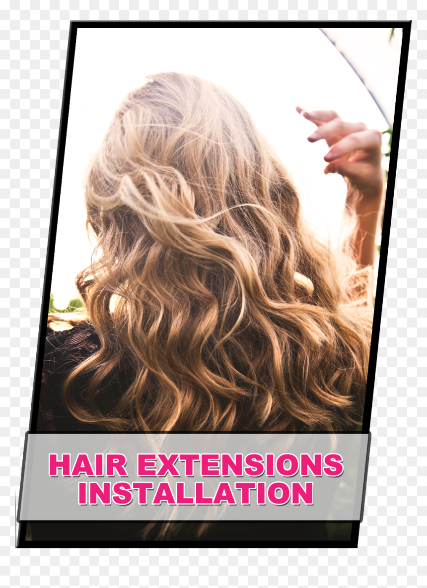 Curly Girl Methode , Png Download - Dauerwelle Wellen, Transparent Png - hair extensions png