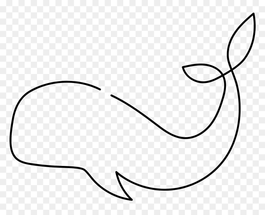 Scribble Whale - Afl Football Field Template, HD Png Download - scribble line png