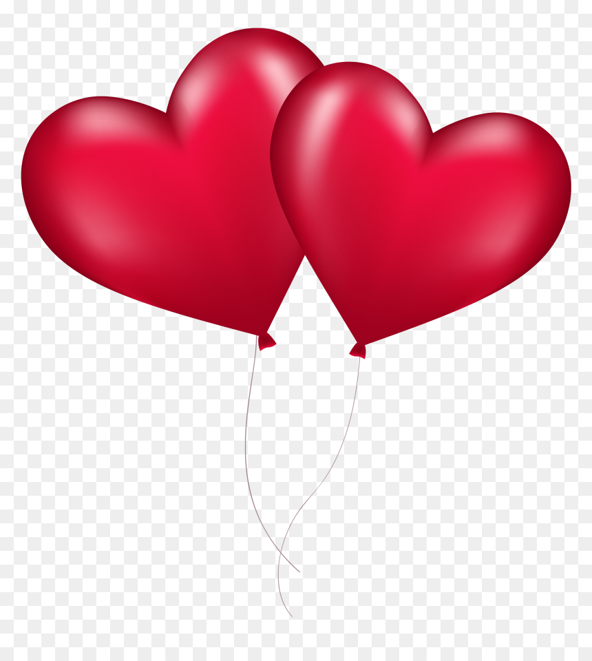 Wedding Rings Png Transparent Image - Transparent Heart Balloons Png, Png Download - heart pngs