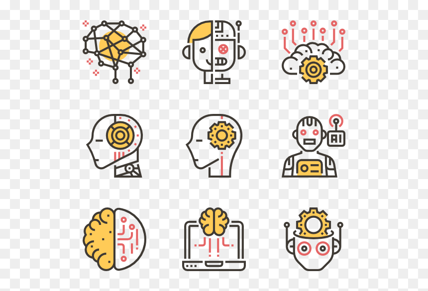 Artificial Intelligence Flat Icon, HD Png Download - register icon png