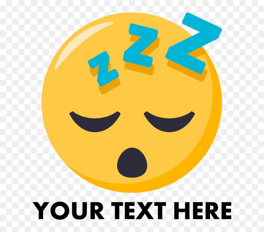 Sleepy Face Emoji Person Rectangular Canvas Pillow - Smiley, HD Png Download - surprised face emoji png